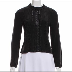 🌹Vanessa Bruno🌹Athe Black Silk Top